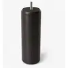 Image de Jeu de 4 pieds CYLINDRIQUE o : 70 mm - hauteur : 150 mm - vis de 8 mm - en Caisse Carton CC avec etiquette - coloris CHENE GRISE