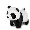 Image de - Hochet Panda noir et blanc