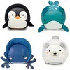 Image de Les dooballs - set de 4 balles doudous - ocean