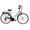 Image de Vélo VTC 28'' Rigide pour Femme Alu Country - 21 vitesses - Shimano - Blanc