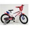Image de Vélo enfant - Modèle 16'' Skate pour garçon de taille 100 à 120 cm avec stabilisateurs, 2 freins, Bidon arrière et plaque avant décorative