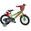 Image de Vélo enfant - Modèle 14'' Urban Skate pour garçon de taille 95 à 105 cm avec stabilisateurs, 2 freins, Bidon arrière et plaque avant décorative