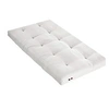 Image de Matelas futon écru coeur en latex 90x190