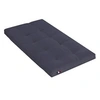 Image de Matelas futon anthracite coeur en latex 90x200
