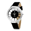 Image de So Charm Montres Montre femme MF301-DIAMANT Bracelet Cuir Noir - So Charm