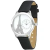 Image de So Charm Montres Montre femme MF457-NOIR - Bracelet en Cuir Noir