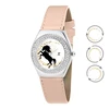 Image de So Charm Montres MontreFemme MF316-LICORNE-BEIGE - So Charm