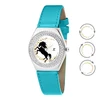 Image de So Charm Montres Montre femme MF316-LICORNE-BLEU - So Charm