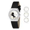 Image de So Charm Montres Montre femme MF316-LICORNE-NOIR - So Charm