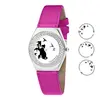 Image de So Charm Montres Montre MF316-OISEAU-CHAT-FUSHIA - So Charm