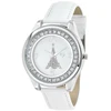 Image de So Charm Montres Montre femme MF458-BLANC - Bracelet en Cuir Blanc