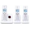 Image de ALCATEL F530 Voice Trio - Téléphone Fixe Sans Fil DECT Avec Répondeur - Grand Écran Rétroéclairé - Haut-Parleur - Fonction Blocage Des Appels - 2 Touches De Mémoires Directes - 3 Combinés - Blanc/Gris en occasion ou reconditionné