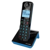 Image de Téléphone DECTel S280 SOLO BLUE avec identification de l'appelant Noir, Bleu