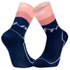 Image de BV Sport - Double GR Haute Polyamide - Chaussettes randonnée Navy / Rose - 42 - 44