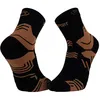 Image de BV Sport - Trek GR Mid Lyocell - Chaussettes randonnée Vert / Orange - 42 - 44