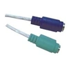 Image de Adaptateur usb / 2 x ps/2 (minidin6) f pour clavier/souris