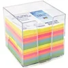 Image de Bloc mémo 931151 700 notes multicolores 9 x 9 cm avec support plastique transparent