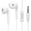 Image de Ecouteurs filaires - Prise Jack 3.5 mm - Micro main libre - Blancs