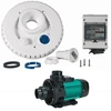 Image de Kit pompe 44m3/h + facade + coffret électrique pour nage à contre courant ncr2 wiper3 300 triphasé