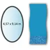 Image de Liner swirl forme ovale 4,57x9,14m pour piscine hors sol li1530sb