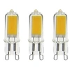 Image de - Pack de 3 ampoules RetroLED Capsule, culot G9, 2,6W cons. (20W eq.), 200 lumens, lumière blanc neutre - PACK3ALG9200CW