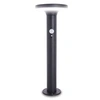 Image de - Borne LED Solaire, double détecteur Mouvement + Crépusculaire, x3 modes d'éclairage, 600 Lumens - SO1711