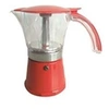 Image de Cafetiere italienne rouge INCASA