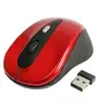 Image de Souris Sans Fils Universelle Optique 2600 Dpi 2.4 Ghz USB Plug & Play Rouge Neuf