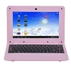 Image de Netbook 10 Pouces Android Mini Ordinateur Portable Wifi Rj45 HDMI USB 8Go Rose