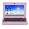 Image de Netbook 10 Pouces Android Mini Ordinateur Portable Wifi Rj45 HDMI USB 12Go Rose