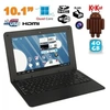 Image de Netbook Android Ordinateur Ultra Portable 10 Pouces Wifi Ethernet 40Go Noir