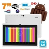 Image de Tablette Tactile Android 6.0 7 Pouces Quad Core 40Go Dual Cam Flash Blanc YONIS