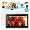 Image de Tablette Tactile 7 Pouces Quad Core Caméra Flash Android Micro SD USB 40Go Blanc YONIS