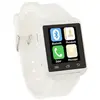 Image de Montre Connectée Smartphone Android Kit Mains Libres Bluetooth Ecran 1.5' Blanc