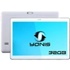 Image de Tablette Tactile Android 10 Pouces 3G Dual Sim Quad Core Wifi Bt 32Go Blanc YONIS