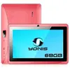 Image de Tablette 7 Pouces Tactile Ips Quadcore Wifi Bluetooth Android Micro SD 72Go Rose YONIS
