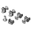 Image de Kit de 50 vis TORX M6 avec écrou cage pour rack et baie de brassage 19