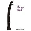 Image de Douche solaire so happy go anthracite 4x4 44l + rince pieds