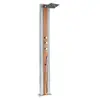 Image de Douche solaire 40 L Dada Straight Inox habillage effet bois -