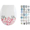 Image de MSV Abattant WC Thermo Dur Floral Rouge & Blanc - Charnières PS en occasion ou reconditionné