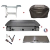 Image de Pack plancha électrique LUX 830 INOX - CHARIOT ODEON 830