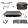 Image de Pack plancha électrique LUX 830 CARBON - CHARIOT ODEON 830