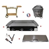 Image de Pack plancha électrique LUX 830 CARBON - CHARIOT ELYSEE 830