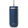 Image de Qwetch - Cold Cup Isotherme Inox - Mug Bleu Nuit - 600 ml