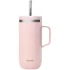 Image de Gobelet isotherme inox avec anse Qwetch Rose 600 ml QD3862H