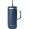 Image de Qwetch - Cold Cup Isotherme Inox w/ Anse - Mug Bleu Nuit - 600 ml