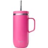 Image de Gobelet isotherme inox avec anse Qwetch Rose 600 ml QD3866H