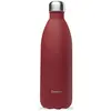 Image de Bouteille isotherme granite rouge 1 litre - - Rouge - Inox