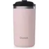 Image de Qwetch - Travel Mug Isotherme Inox - Mug Rose - 350 ml
