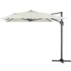 Image de parasol jardin déporté alu sun 4 - rectangle - 3 x 4 m - ecru